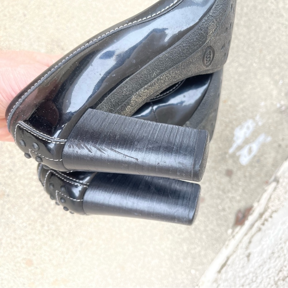 Tod’s patent leather loafer heels - Picture 6 of 11